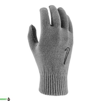 Перчатки теплые Nike KNIT TECH AND GRIP TG 2.0 серый Уни S/M