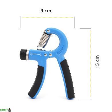 Еспандер кистьовий Cornix 5-60 кг з регульованим навантаженням XR-0141 Blue/Black