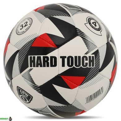 Мяч для футзала PU HYDRO TECHNOLOGY HARD TOUCH FB-5039 Белый-фиолетовый №4