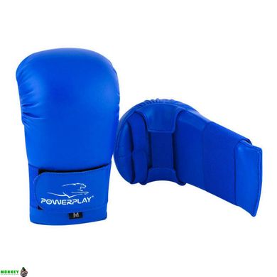 Перчатки для каратэ PowerPlay 3027 синие S