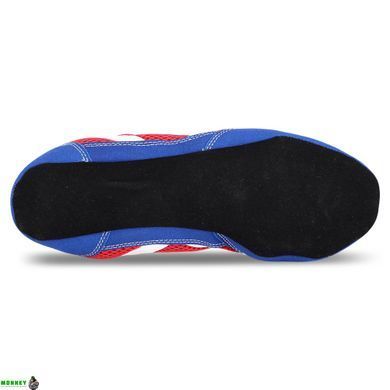 Борцовки для самбо VELO OB-5800 34 (20,5см) размер синий-красный