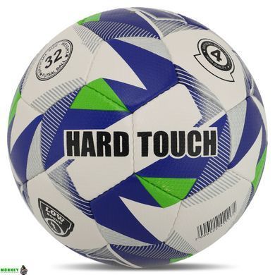 Мяч для футзала PU HYDRO TECHNOLOGY HARD TOUCH FB-5039 Белый-фиолетовый №4