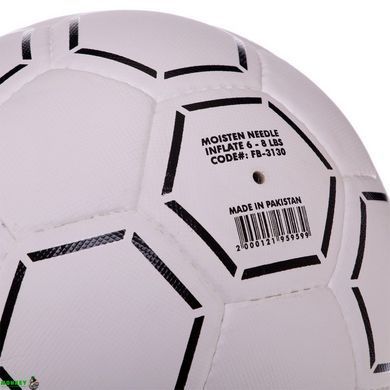 Мяч футбольный HYBRID BALLONSTAR FB-3130 №5 PU белый-черный