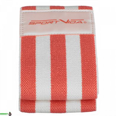 Резинка для фітнесу та спорту із тканини SportVida Hip Band Size M SV-HK0252