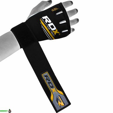 Бинт-перчатка RDX Neopren Gel Yellow S/M