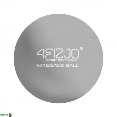 Массажный мяч 4FIZJO Lacrosse Ball 6.25 см 4FJ0321 Grey