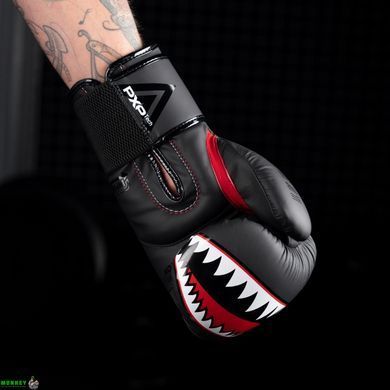Боксерські рукавиці Phantom Fight Squad Schwarz Black 16 унцій (капа в подарунок)
