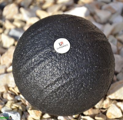 Массажный мяч U-POWEX Epp foam ball (d8cm.) Black