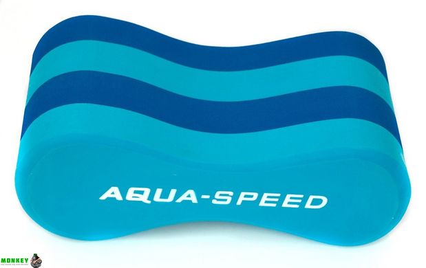 Колобашка для плавания Aqua Speed ​​4 LAYERS PULLBUOY 5640 синий Уни 23,5x8,5x13cм арт 160