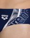 Плавки Arena MEN'S SWIM BRIEFS GRAPHIC синій, білий Чол 85