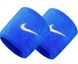 Напульсник Nike SWOOSH WRISTBANDS 2 PK синий Уни OSFM