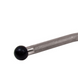 Ручка для верхней тяги York Fitness V-образная многофункциональная с резиновыми наконечниками, хром