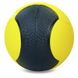 Мяч медицинский медбол Zelart Medicine Ball FI-5121-1 1кг желтый-черный