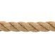 Канат спортивний для лазіння з кріпленням COMBAT BATTLE ROPE Zelart FI-0909-12 12м коричневий
