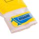 Воротарські рукавиці UKRAINE BALLONSTAR FB-0187-4 розмір 8-10 жовтий-блакитний