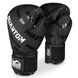 Боксерские перчатки Phantom APEX Velcro Black 12 унций (Бинты 4м. в подарок)