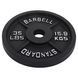 Блины (диски) стальные d-51мм SP-Sport SC-80103-35LB 15,8кг серый