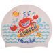 Шапочка для плавания детская MadWave Junior SURFER M057912 Голубой