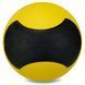 М'яч медичний медбол Zelart Medicine Ball FI-5121-1 1кг жовтий-чорний