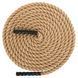 Канат спортивний для лазіння з кріпленням COMBAT BATTLE ROPE Zelart FI-0909-12 12м коричневий