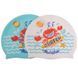 Шапочка для плавания детская MadWave Junior SURFER M057912 Голубой