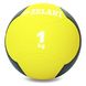 Мяч медицинский медбол Zelart Medicine Ball FI-5121-1 1кг желтый-черный