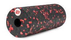 Мини массажный ролик (валик, роллер) Hop-Sport EPP 15 см HS-P015YG черно-красный