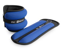Обважнювачі для ніг та рук Hop-Sport HS-S004WB 2х2 кг сині