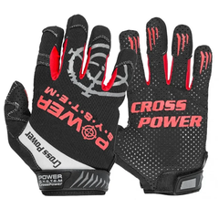 Перчатки для кроссфит с длинным пальцем Power System Cross Power PS-2860 Black/Red M