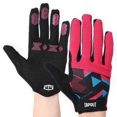 Рукавички спортивні TAPOUT SB168523 XS-M чорний-рожевий