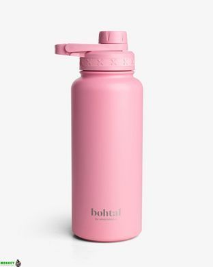 Пляшка для води металева Bohtal Insulated Sports Bottle 960 ml/32 oz Pink
