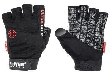 Рукавички для фітнесу і важкої атлетики Power System Ultra Grip PS-2400 Black XXL