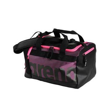 Сумка спортивная Arena SPIKY III DUFFLE 40 слива, неоновый розовый Уни 28x50x28 см