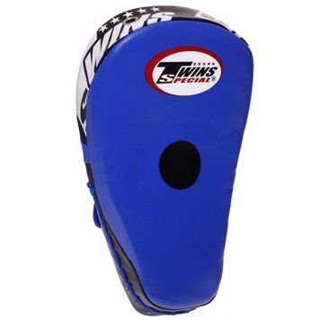Лапа Вигнута для боксу та єдиноборств TWINS PML21 Синій 33x20x12см 1шт