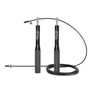 Скакалка швидкісна для кросфіту 4FIZJO Speed Rope Black (P-5907222931165)