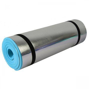Коврик туристический (каремат) SportVida Alu EVA 1 см SV-EZ0012 Blue