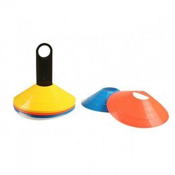 Набор фишек с подставкой LiveUp AGILITY CONES WITH RACK