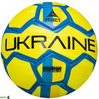 Мяч футбольный Select SELECT FB EM 2020 Ukraine голубой, желтый Уни 5