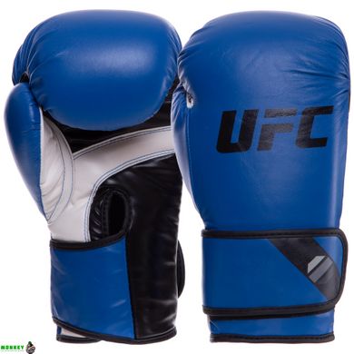 Перчатки боксерские UFC PRO Fitness UHK-75037 16 унций синий