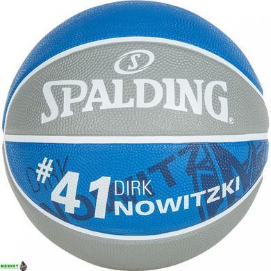 М'яч баскетбольний Spalding NBA Player Dirk Nowitzki Size 7