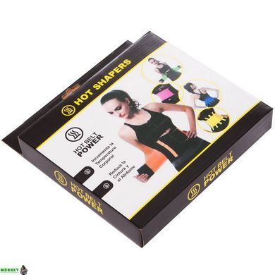 Пояс для коррекции фигуры Экстрим Пауэр Белт Extreme Power Belt 6606-1 Желтый (23х115см) размер
