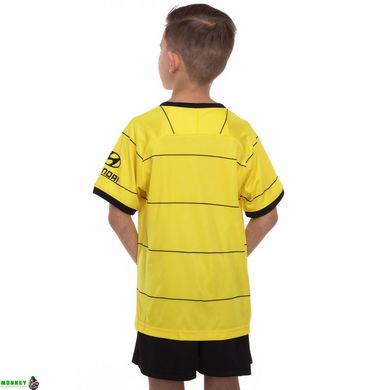 Форма футбольная детская CHELSEA гостевая 2022 SP-Planeta CO-3741 (р-р 22-28,8-14лет, 120-155см, желтый)