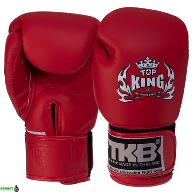 Рукавички боксерські дитячі шкіряні TOP KING TKBGKC Синій S (4 унції) 3-5 років