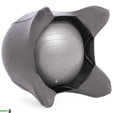 Крісло-м'яч Медуза FHAVK FI-1467-45 45см сірий