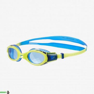 Очки для плавания Speedo FUT BIOF FSEAL DUAL GOG JU синий, зеленый OSFM