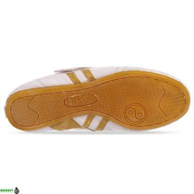 Степки для тхеквондо Wei-Rui SP-Sport OB-4509 41 розмір білий-золотий