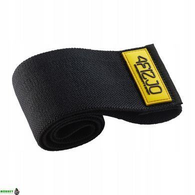 Резинка для фітнесу та спорту із тканини 4FIZJO Hip Band 10-15 кг Black/Yellow (P-5907739310309)