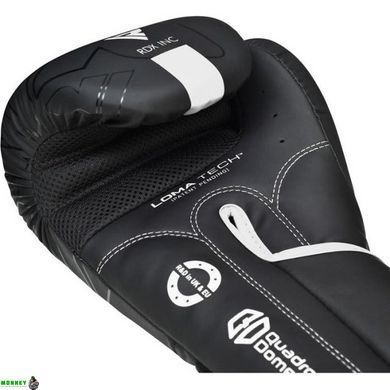Боксерские перчатки RDX F6 Kara Matte White 10 унций (капа в комплекте)