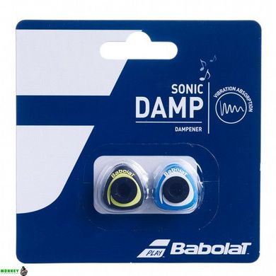 Віброгасник Babolat Sonic Damp x 2 blue/yellow