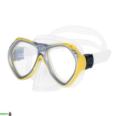Набір маска і трубка Aqua Speed ​​AURA + EVO 5574 жовтий Діт OSFM
